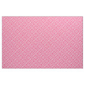 Hot-roze Grieks sleutelpatroon Stof (Fat Quarter)