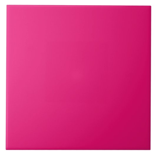 Hot Roze grote tegel Tegeltje (Voorkant)