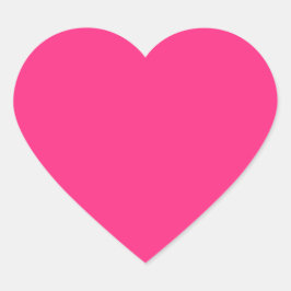Hot Roze Hart Sticker