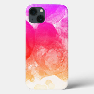Hot-roze heldere Oranje verloopkunst Case-Mate iPhone Case