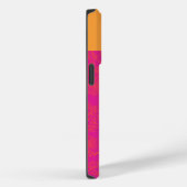 Hot roze Horus-oog olifanten iPhone Case (Achterkant / Rechts)