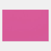 Hot Roze Inpakpapier Vel (Voorkant 2)