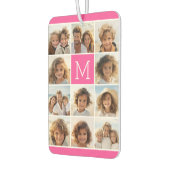 Hot-roze installagram Foto Collage Aangepast monog Luchtverfrisser (Links)