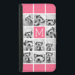 Hot-roze installagram Foto Collage Aangepast monog<br><div class="desc">Gebruik tot 11 vierkante of zelfgemaakte telefoonfoto's om een uniek en persoonlijk cadeau te creëer. Of je kunt de hipster puppy houden en een trendy keepslag maken. Als u de afbeeldingen moet aanpassen,  klik op het aanpassingshulpmiddel om veranderingen aan te brengen.</div>