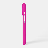 Hot Roze iPhone 16 Hoesje (Linkerkant)