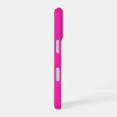 Hot Roze iPhone 16 Hoesje (Rechterkant)