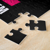 Hot Roze Ja, ik ruik als een paard Legpuzzel (Zijkant)