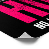 Hot Roze Ja, ik ruik als een paard Poster (Hoek)