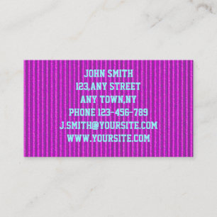 Hot-roze kaart voor visitekaartjes