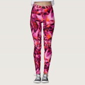 Hot-roze Kandi ~ Filters Leggings (Voorkant)