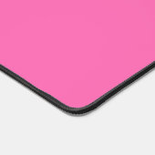 Hot-roze kleur Eenvoudig zwart-wit zwart-wit zwart Bureaumat (Hoek)