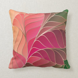 Hot-roze, koraal, peach, Green New Art, Nieuw dan Kussen