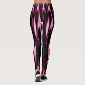 Hot-roze lampen leggings (Achterkant)
