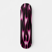 Hot-roze lampjes persoonlijk skateboard (Voorkant)