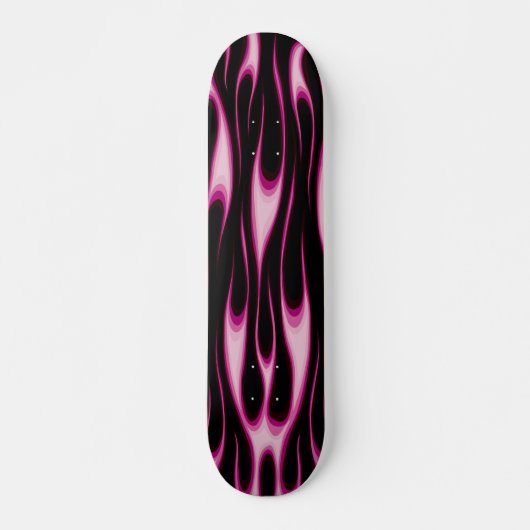 Hot-roze lampjes persoonlijk skateboard (Voorkant)