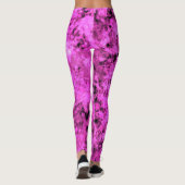 Hot-roze Leggings (Achterkant)