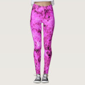 Hot-roze Leggings (Voorkant)