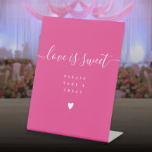 Hot Roze Liefde Is Zoet Favor 