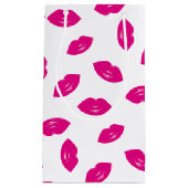 Hot-roze lips Patroon Chic Lipstick Afdrukken Klein Cadeauzakje (Voorkant)