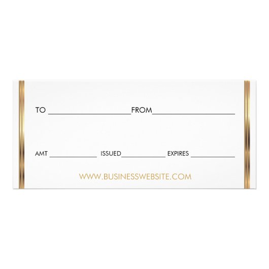  hot-roze 💋 lipstick - Cadeaubon Reclamekaart (Achterkant)