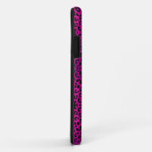 Hot-roze luipaard en Zebra — Afdrukhart Case-Mate iPhone Case (Achterkant/rechts)