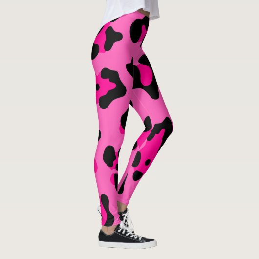 hot roze luipaard leggings (Rechts)
