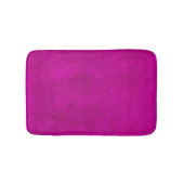 Hot-roze Magenta Waterverf Wash Bath Mat (Voorkant)