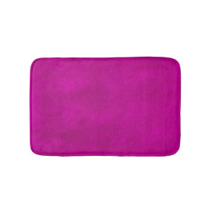 Hot-roze Magenta Waterverf Wash Bath Mat
