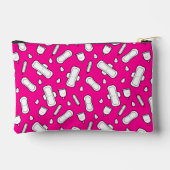 Hot roze menstruatiepatroon eerste periode etui (Achterkant)