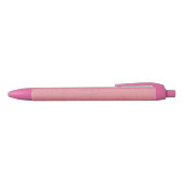 Hot-roze Mess Zwarte Inkt Pen (Bovenkant)