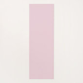 Hot Roze Modern Script Girly Monogram Naam Yoga Yogamat (Achterkant)