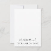 Hot-roze, moderne grafische kaart (Achterkant)