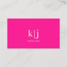 Hot Roze Monogram Make-up Artiest