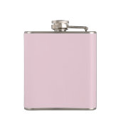 Hot Roze Monogram Meisje Bachelorette Party Flask Heupfles (Achterkant)