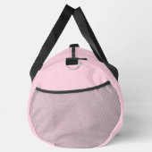 Hot Roze Monogram Naam Meisje Script Sport Plunjezak (Rechts)