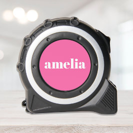 Hot-roze Monogram Rolmaat