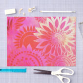 HOT ROZE mooi bloemendecoupage papier (Craft)