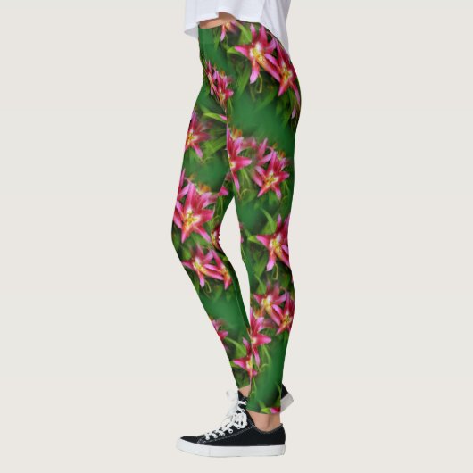 Hot-roze olympische torsen leggings (Links)