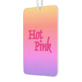 Hot Roze omgekeerde auto luchtverfrisser (Links)