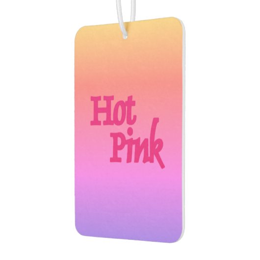 Hot Roze omgekeerde auto luchtverfrisser (Links)