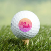 Hot Roze omgekeerde Callaway Supersoft golfballen (Insitu Shirt)