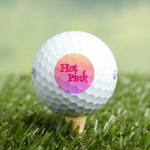 Hot Roze omgekeerde Callaway Supersoft golfballen