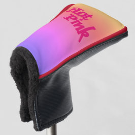 Hot Roze omgekeerde golfclub putter hoofd cover