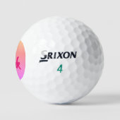 Hot Roze omgekeerde Srixon Soft Feel golfballen 12 (Logo)