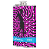 Hot roze Opti-Dot "Birdie Juice" fleskolf Heupfles (Links)