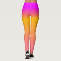 Hot-roze Oranje ombre gradiënt