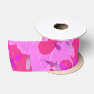 Hot-Roze Paars All Occasion Gift Satijnen Lint