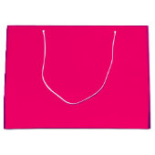 Hot Roze Paarse Edge Gift Bag – Groot Cadeauzakje (Voorkant)