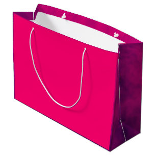 Hot Roze Paarse Edge Gift Bag – Groot Cadeauzakje