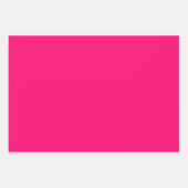 Hot roze pastel meisje kerst schattig vakantie vas inpakpapier vel (Voorkant 3)